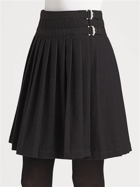 burberry black kilt skirt|Burberry kilt skirt.